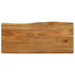 Sonata H Плот за маса, 90x40x3,8 см, жив ръб, масивно дърво манго - Piese pentru mese