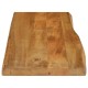 Sonata Blat masă cu margini, 90x40x3,8 cm, lemn masiv mango