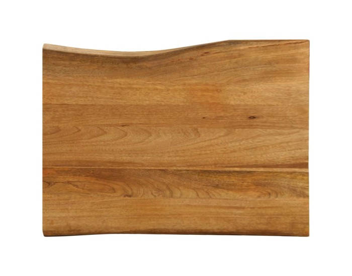 Sonata Blat masă cu margini, 70x60x3,8 cm, lemn masiv mango