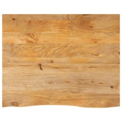 Sonata H Плот за маса, жив ръб, 100x80x2,5 см, масивно дърво манго - Piese pentru mese
