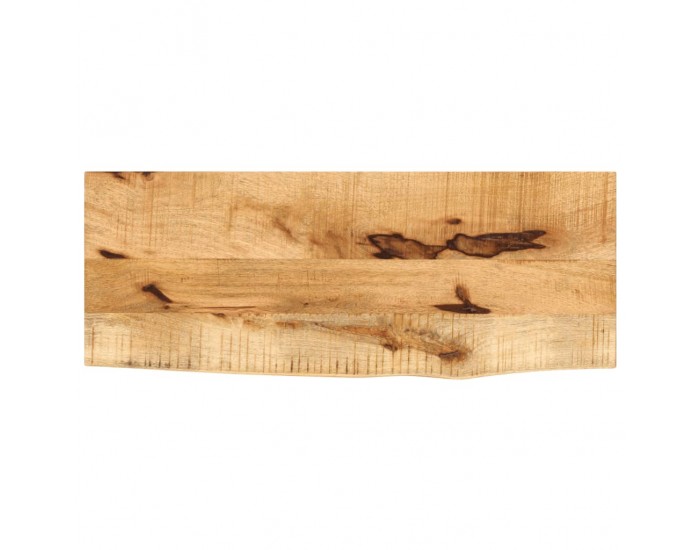 Sonata H Плот за маса, 90x40x2,5 см, жив ръб, грубо мангово дърво масив