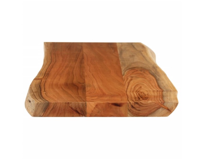 Sonata Blat masă 90x40x3,8 cm dreptunghiular lemn acacia margine vie