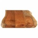 Sonata Blat masă 90x40x3,8 cm dreptunghiular lemn acacia margine vie