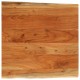 Sonata H Плот за маса, 60x60x3,8 см, квадратен, акация масив, жив ръб
