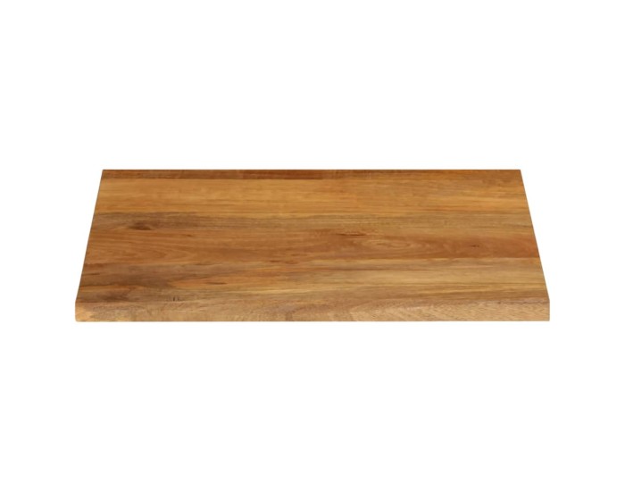 Sonata Blat de masă contur organic 60x60x2,5 cm lemn masiv de mango