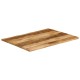 Sonata Blat de masă contur organic 90x80x2,5 cm lemn masiv mango brut