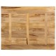 Sonata Blat de masă contur organic 90x80x2,5 cm lemn masiv mango brut