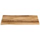 Sonata Blat de masă contur natural 80x60x2,5 cm lemn masiv mango brut