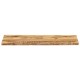 Sonata Blat de masă contur natural 110x40x2,5 cm lemn masiv mango brut