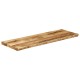 Sonata Blat de masă contur natural 110x40x2,5 cm lemn masiv mango brut