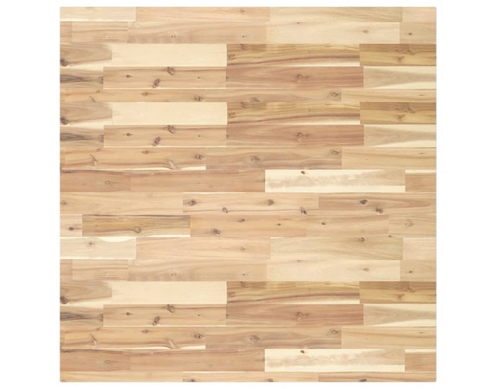 Sonata H Плот за маса квадратен 90x90x4 см масивна акация