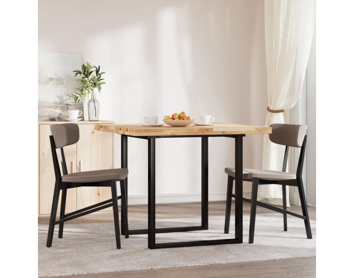 Sonata H Плот за маса квадратен 90x90x4 см масивна акация