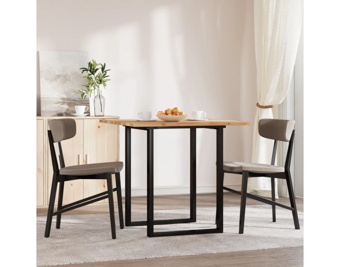 Sonata H Плот за маса квадратен 80x80x2 см масивна акация