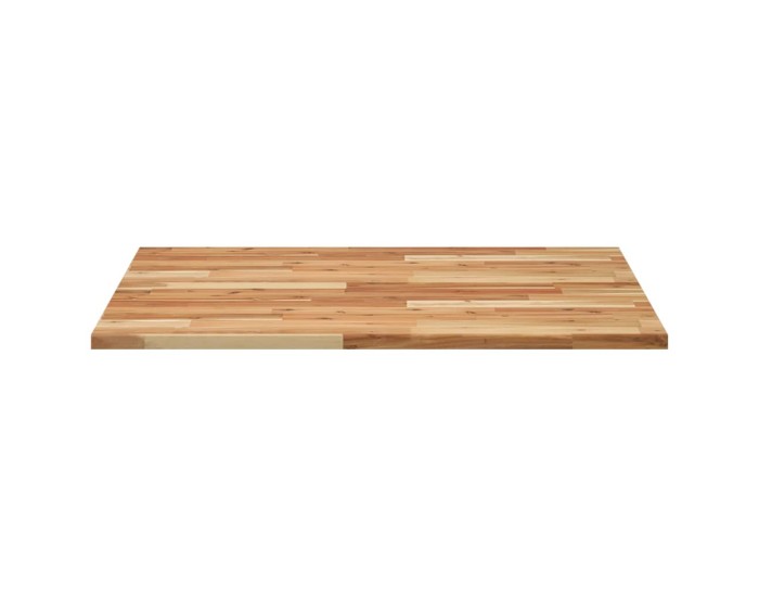 Sonata Blat de masă pătrat, 80x80x2 cm, lemn masiv de acacia