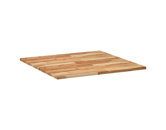 Sonata Blat de masă pătrat, 80x80x2 cm, lemn masiv de acacia
