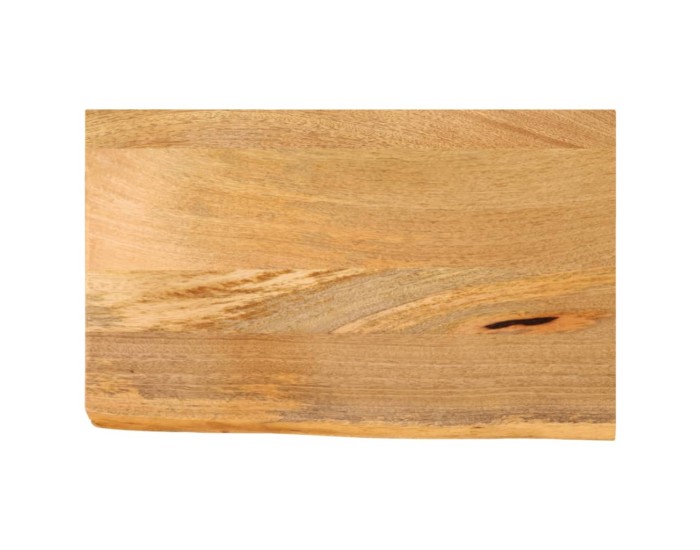 Sonata Blat de masă contur organic 40x30x3,8 cm lemn masiv de mango