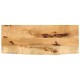 Sonata Blat de masă margine naturală, 80x20x3,8 cm, lemn masiv mango