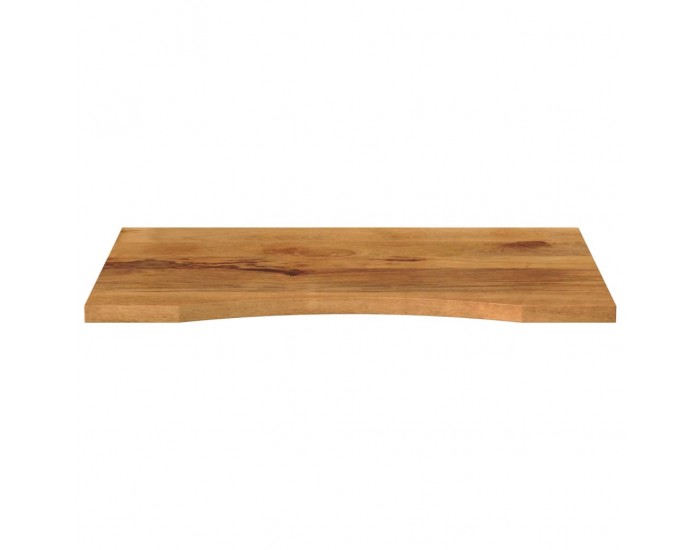 Sonata H Плот за бюро с извивка 100x60x2,5 см грубо мангово дърво масив