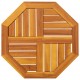 Sonata H Плот за маса 50x50x2 см осмоъгълен масивна дървесина акация