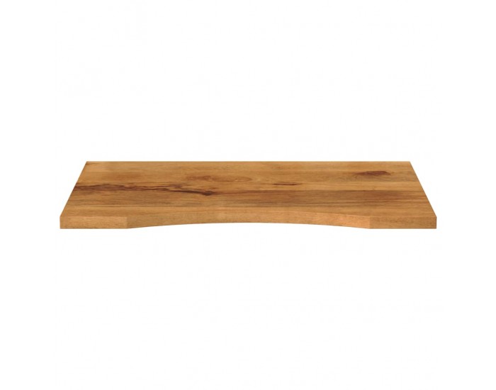 Sonata H Плот за бюро с извивка 80x60x2,5 см грубо мангово дърво масив