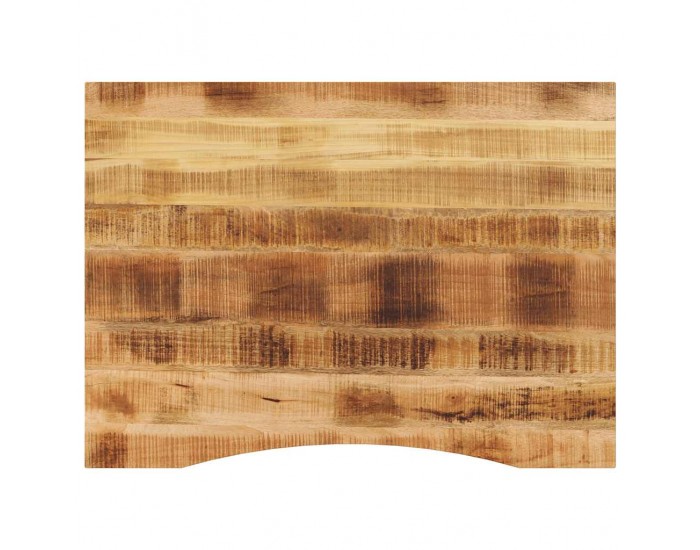 Sonata H Плот за бюро с извивка 100x80x2,5 см грубо мангово дърво масив