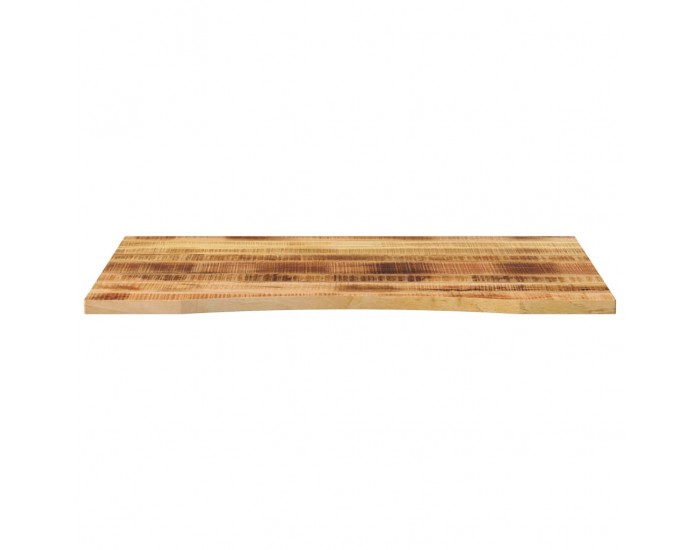 Sonata H Плот за бюро с извивка 100x80x2,5 см грубо мангово дърво масив