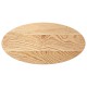 Sonata Blat de masă 80x40x4 cm lemn masiv de stejar oval