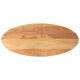 Sonata Blat de masă maro deschis 140x60x2 cm lemn masiv de stejar oval