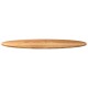 Sonata Blat de masă maro deschis 140x60x2 cm lemn masiv de stejar oval