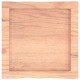 Sonata H Плот за маса светлокафяв 40x40x(2-6) см обработен масивен дъб