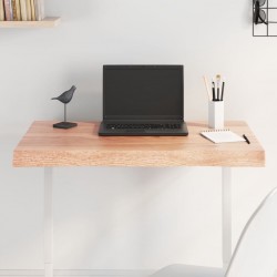 Sonata H Плот за маса светлокафяв 80x40x(2-6) см обработен масивен дъб - Piese pentru mese