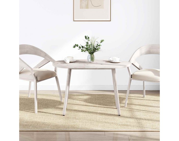 Sonata H Плот за маса, 90x45x2,5 см, бор масив, овален