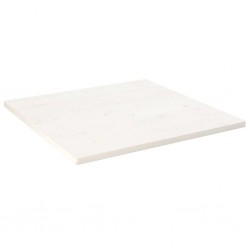 Sonata H Плот за маса, бял, 90x90x2,5 см, бор масив, квадратен - Piese pentru mese