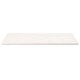 Sonata Blat de masă alb 100x50x2,5 cm lemn masiv de pin dreptunghiular