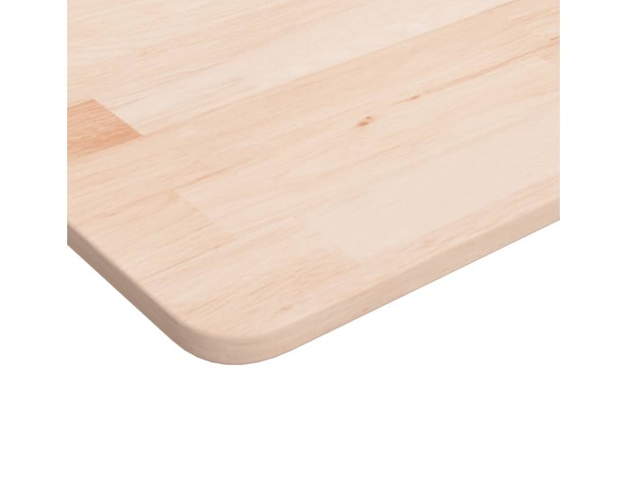 Sonata H Квадратен плот за маса, 90x90x1,5 см, необработен дъб масив