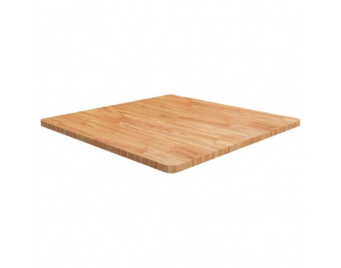 Sonata H Квадратен плот за маса, светлокафяв, 80x80x2,5 см, дъб масив