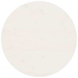 Sonata H Плот за маса, бял, Ø70x2,5 см, бор масив - Piese pentru mese