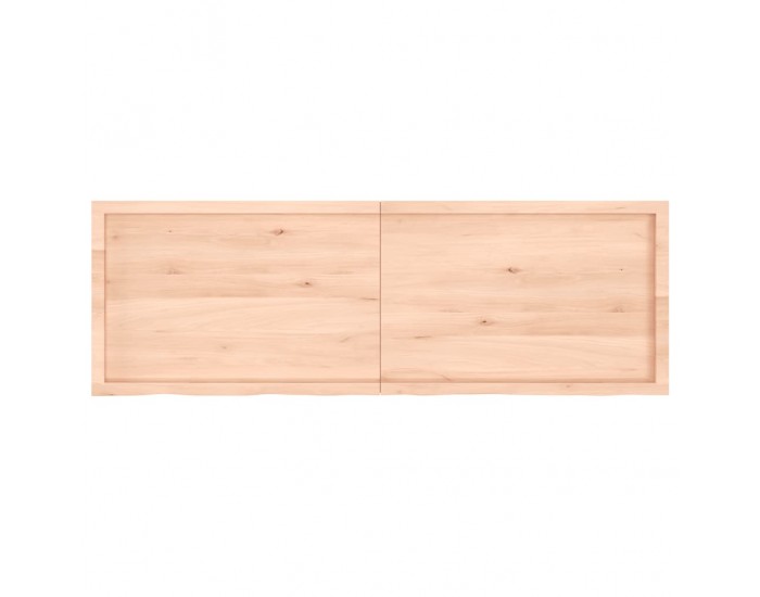 Sonata H Плот за маса, 180x60x(2-6) см, необработен масивен дъб