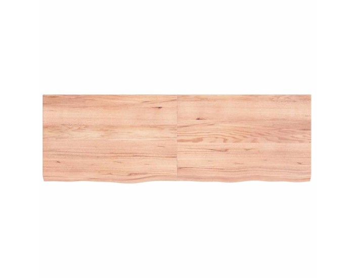 Sonata Blat de masă maro 120x40x(2-4) cm, lemn masiv stejar tratat