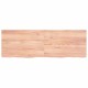 Sonata Blat de masă maro 120x40x(2-4) cm, lemn masiv stejar tratat
