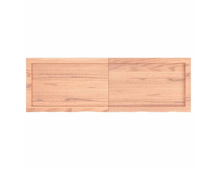 Sonata Blat de masă maro 120x40x(2-4) cm, lemn masiv stejar tratat