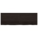 Sonata Blat de masă maro 180x60x(2-4) cm, lemn masiv stejar tratat