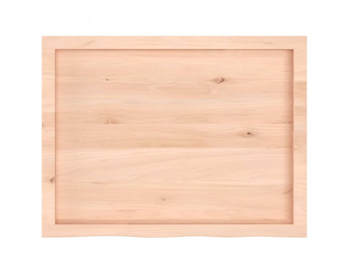Sonata H Плот за маса, 80x60x(2-4) см, необработен масивен дъб