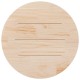 Sonata Blat de masă rotund, alb, Ø90x3 cm, lemn masiv de pin