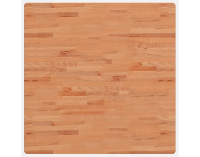 Sonata H Плот за маса 90x90x2,5 см квадратен масивен бук
