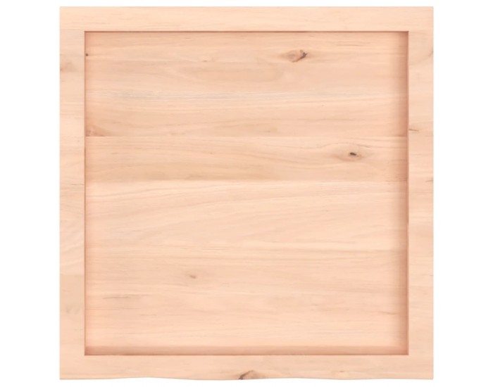 Sonata H Плот за маса, 60x60x(2-4) см, необработен масивен дъб