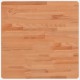 Sonata H Плот за маса 60x60x1,5 см квадратен масивен бук
