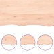 Sonata Blat de masă, 80x50x(2-6) cm, lemn masiv de stejar netratat