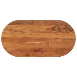 Sonata H Плот за маса, 100x50x2,5 см, овален, масивна акация - Piese pentru mese