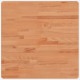Sonata H Плот за маса 60x60x4 см квадратен масивен бук